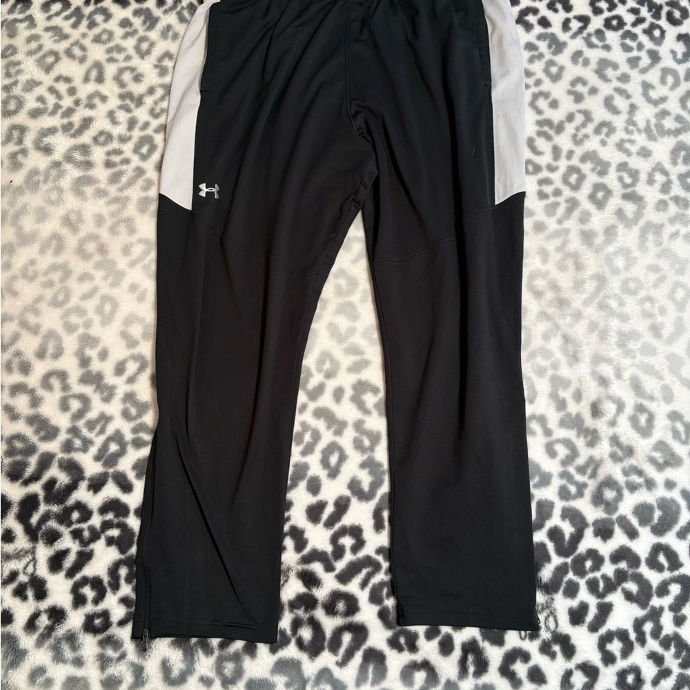 Under Armour Black And White Sweatpants